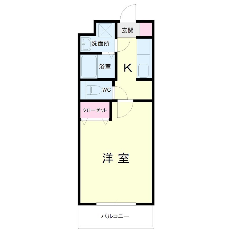 ベル・ブライト 間取り図