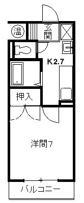 グランドハイツ布橋 間取り図