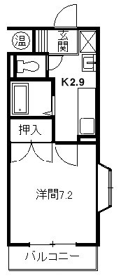 グランドハイツ布橋 間取り図