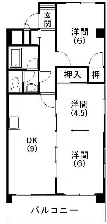 ファミール楊子 間取り図