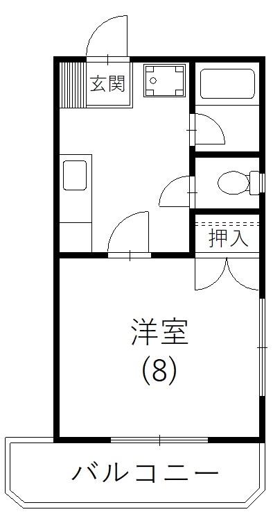 メゾンアルカディア 間取り図