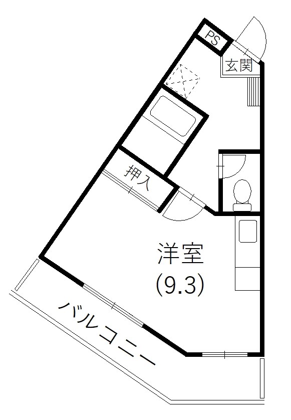 メゾンアルカディア 間取り図