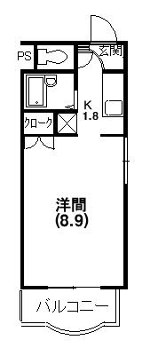 メゾントーマ 間取り図