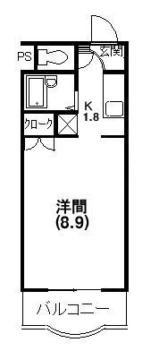 メゾントーマ 間取り図