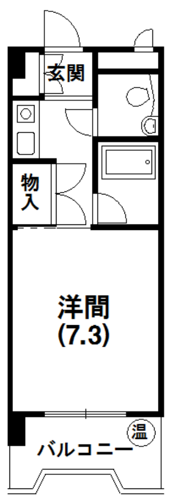 メゾンベルシャンブル 間取り図