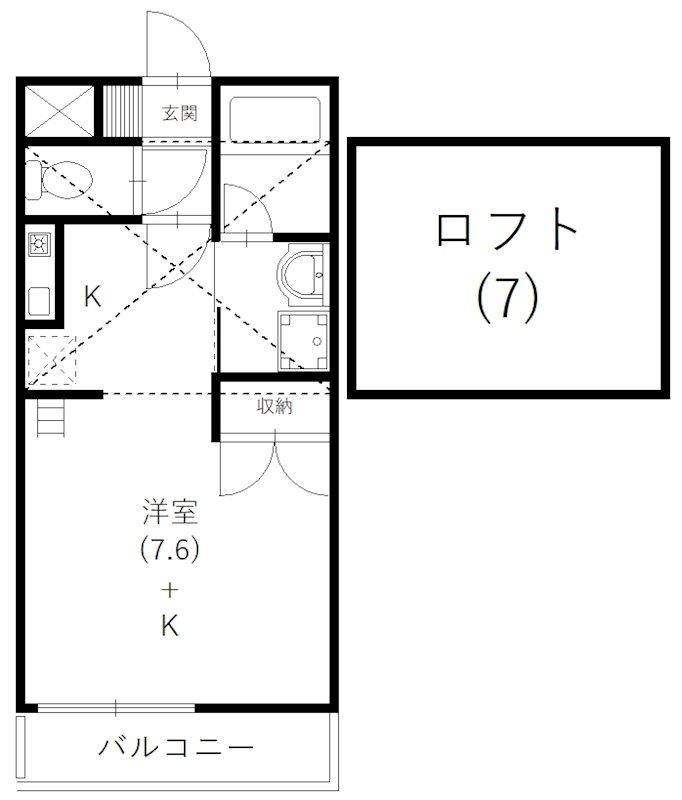 ララヒルズpart2 間取り図