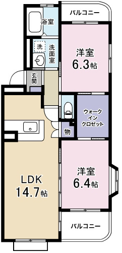 ルミナス 間取り図