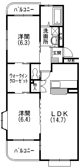 ルミナス 間取り図