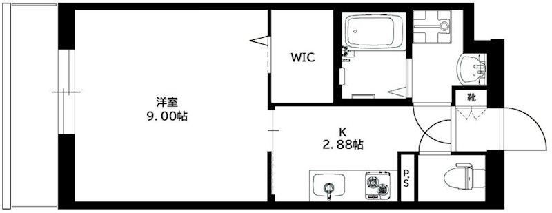 シーガル子安町 間取り図