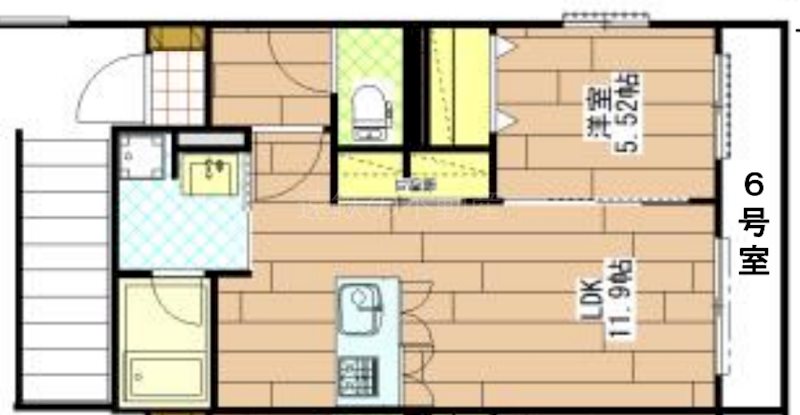 アンマリアーレ 間取り図