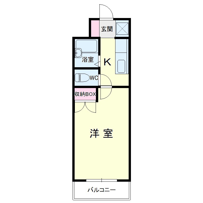 初生マンション 間取り図