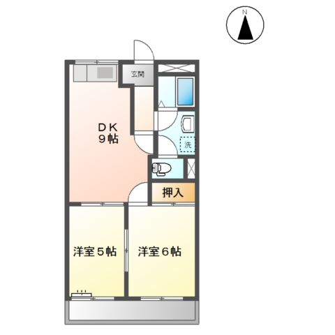 グレイス葵 間取り図