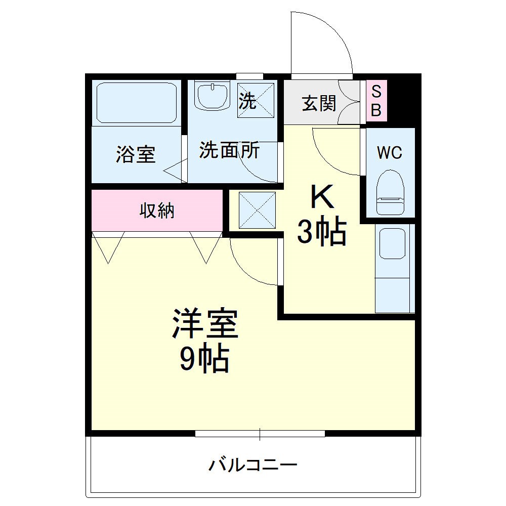 磐田ヒルズⅠ 間取り図