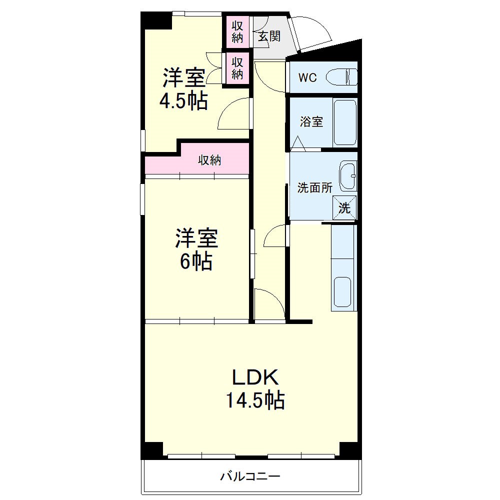 シティプレイス 間取り図