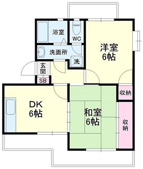 マンションＫＭ－１(マンションケーエムワン) 間取り図