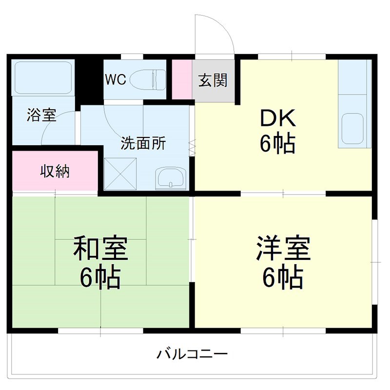 メゾンエクセルⅡ 間取り図