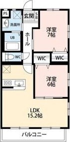 ガーデンコート六軒 間取り図