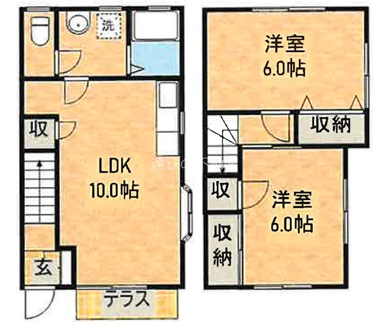 セゾン・コート 間取り図