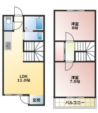 シティトヨオカ 間取り図