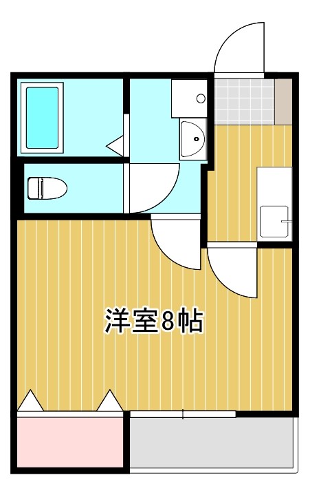 クレフラスト遠州曳馬駅 間取り図