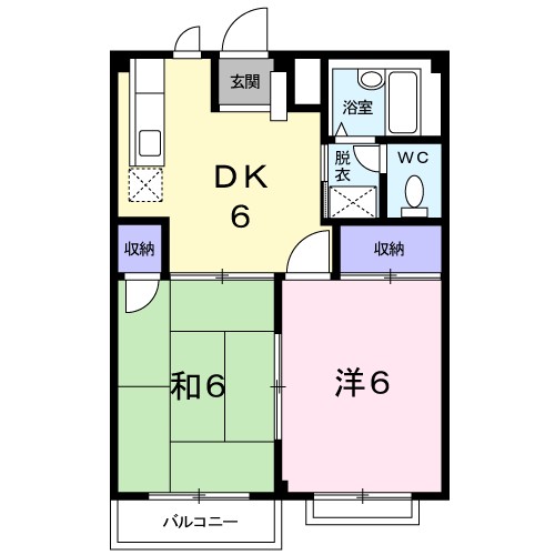 パレス本郷 間取り図