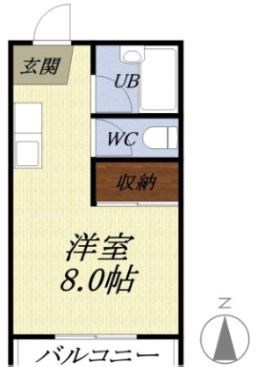 メゾネット・葵 間取り図