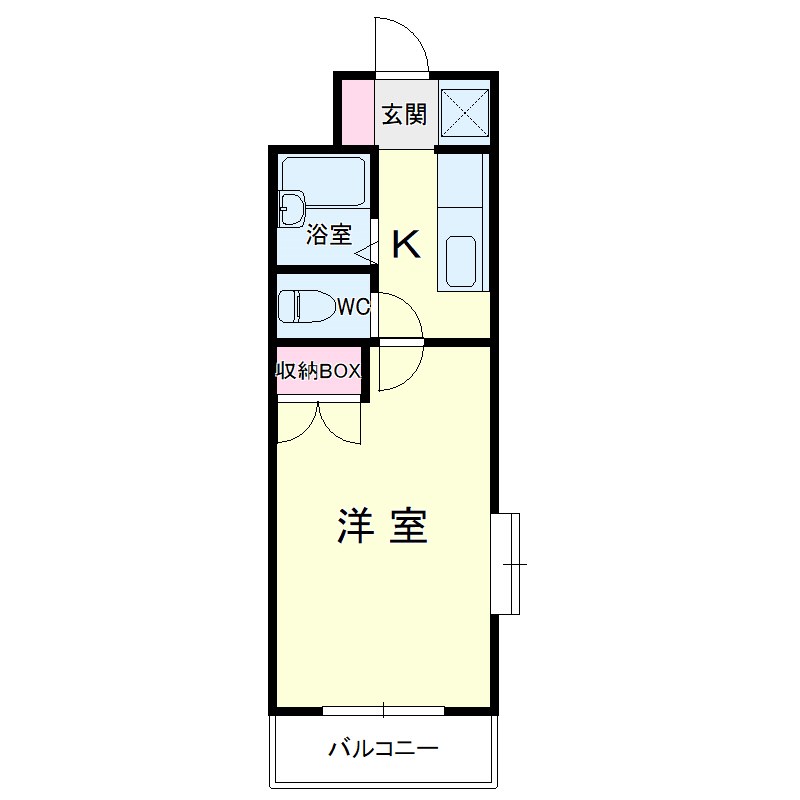 ウエスト・タウン・ハウスⅠ 間取り図