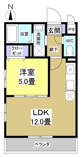 ゼフィール 間取り図