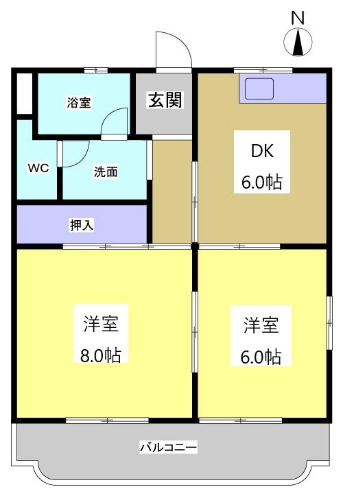トラストマンション 間取り図