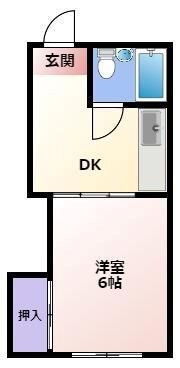 東屋ハイツ 間取り図