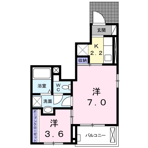 チェーリオ 間取り図