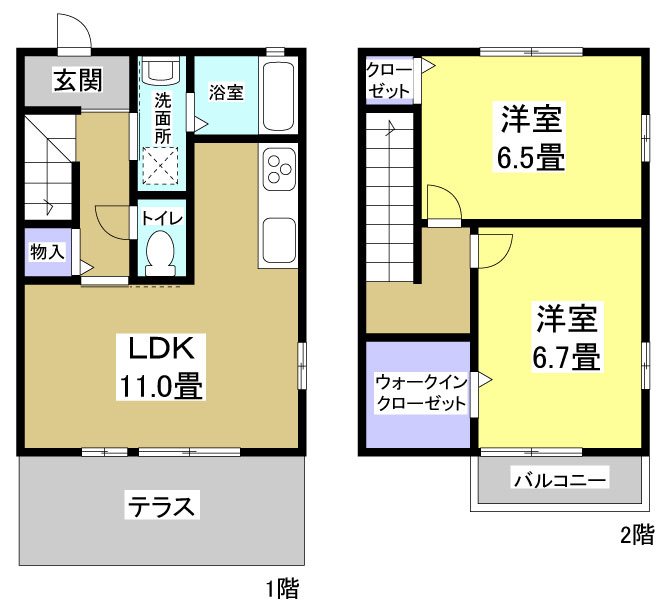 カーサステラ 間取り図