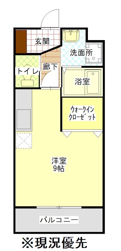 TKマンションⅡ 間取り図