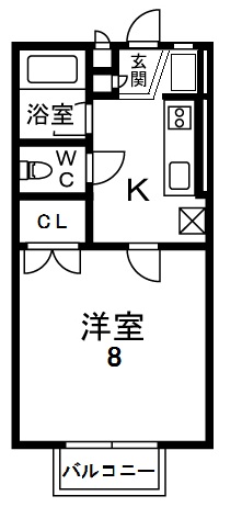 パークウッドＫⅡ 間取り図