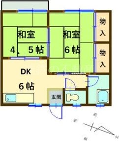 コーポアイランド 間取り図