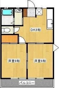 セントラルハイツ 間取り図