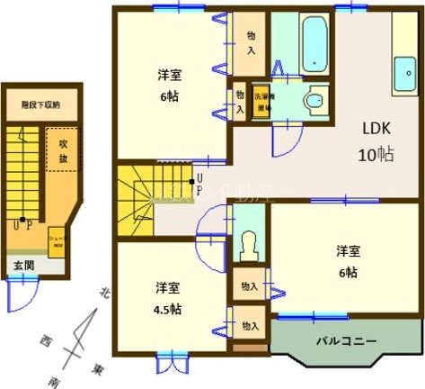 メゾンウイング 間取り図