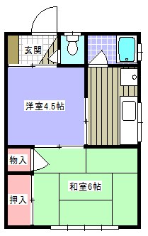 AYハイツ 間取り図