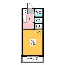 コーポドウデン 間取り図