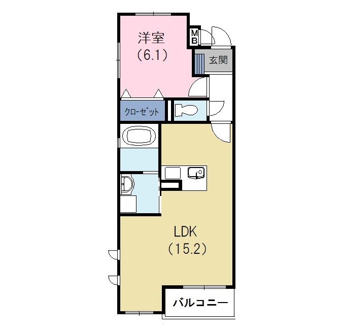 エル・ブルー 間取り図