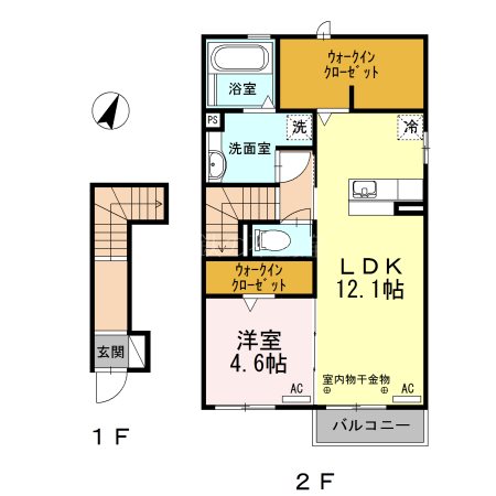 アミュールコート掛川 間取り図