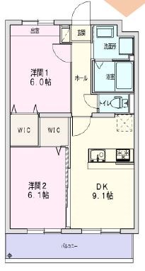 Cinq Blanc 間取り図