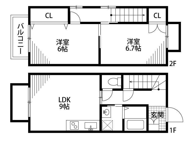 DixieII 間取り図