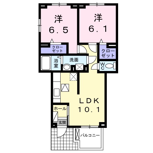 グラン　ソレイユ　Ｔ 間取り図