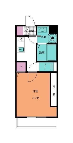 パルティーレ島之郷 間取り図