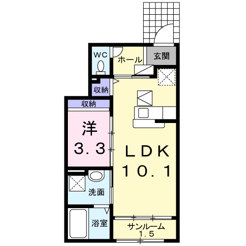 ティーダ 間取り図