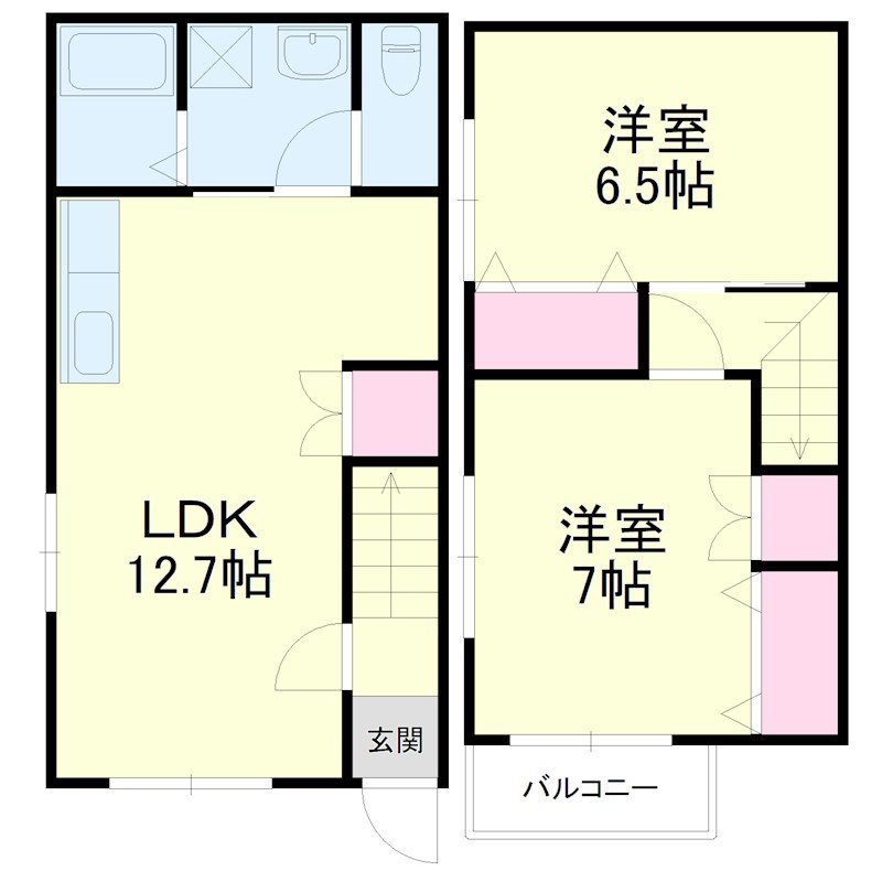 ピアッツァＫ 間取り図