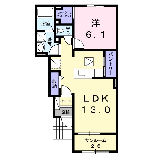 Ｌａ・Ｆａｍｉｌｌｅ　Ⅰ 間取り図