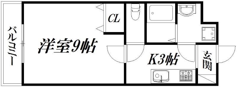 コリンシアン 間取り図