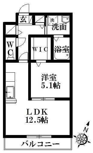 ガーデンハイツ富塚 間取り図